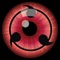 Pensando os olhos Sharingan de Naruto super cool