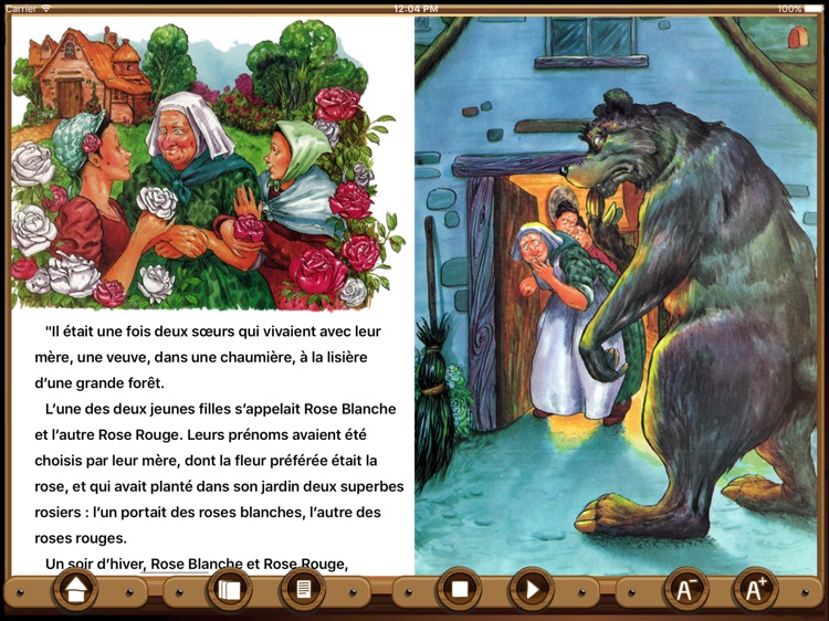 Rose Blanche et Rose Rouge