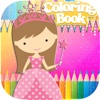 Coloring Book Princess Girls - Fun For Kids