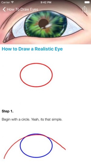 How To Draw Eyes - 100% FREE(圖2)-速報App