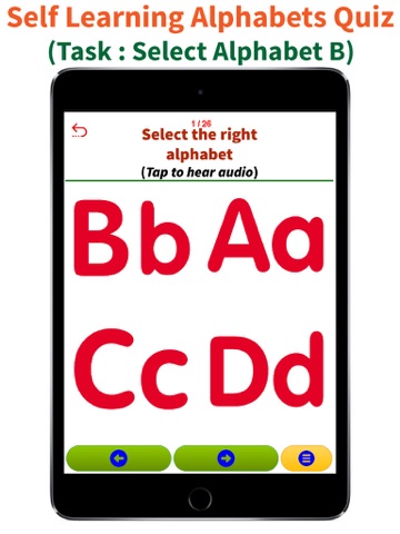 Alphabets ABC Learning & Tracing  Kids App Free screenshot 3