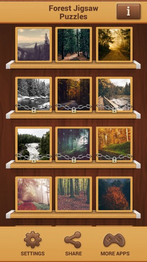 Forest Puzzle Game - Nature Picture Jigs