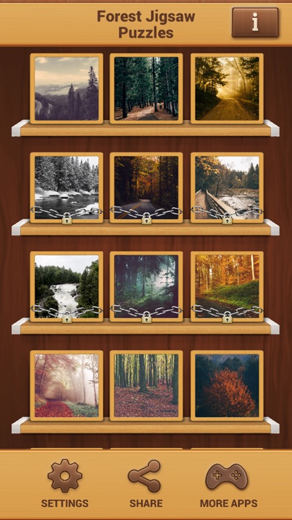 Forest Puzzle Game - Nature Picture Jigsaw Puzzles