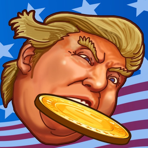 Donald Trump The Money Hunger - go Hillary Clinton icon