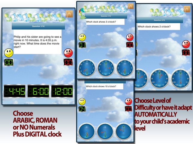 ‎Tick Tock Clock - Learn How to Tell Time Screenshot