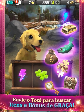Caçadores de Tesouro - Slot Game! Bingo Adventure! screenshot 2