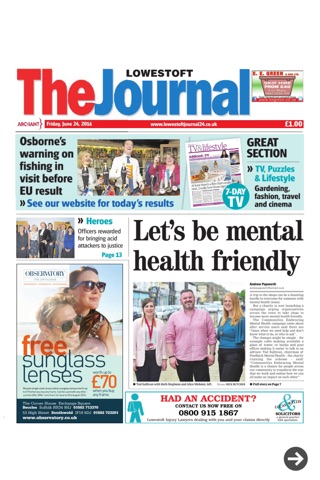 The Lowestoft Journal screenshot 2