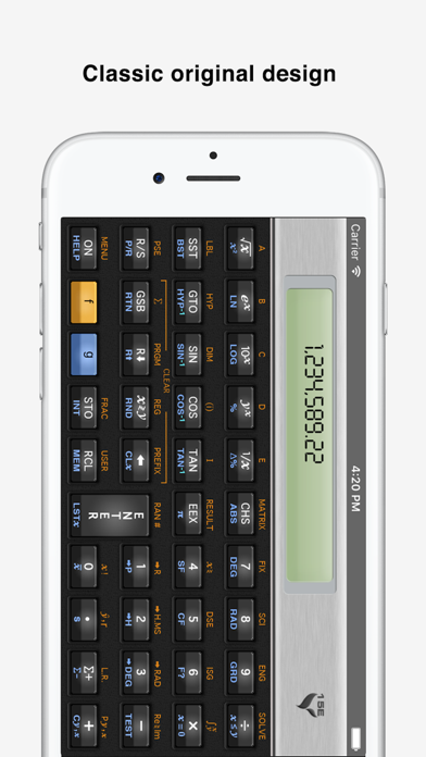 15C Scientific Calculator by Vicinno screenshot