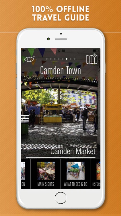 Camden Town Travel Guide and Offline Street Map