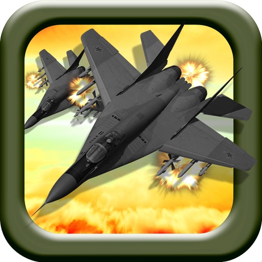 Aircraft Burning Combat Icon