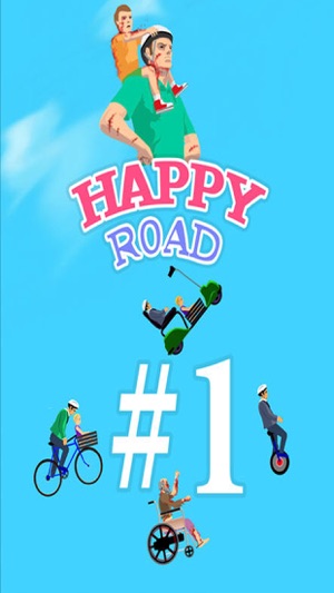 Happy Crazy Road: The SMashy WheEls(圖1)-速報App