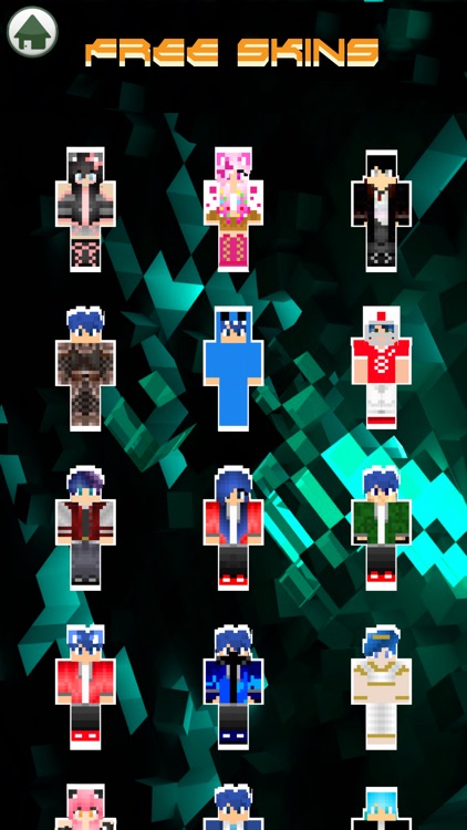 Kawaii Chan & Dante Couple Skins for Minecraft PE screenshot-3