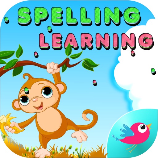 kids Spelling Practice Animals -Phonics Words Free Icon