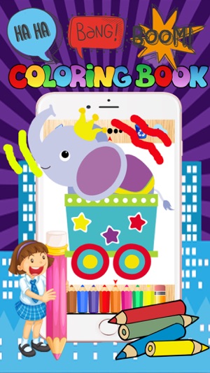 Amazing animal circus circus babies colornig pages(圖2)-速報App