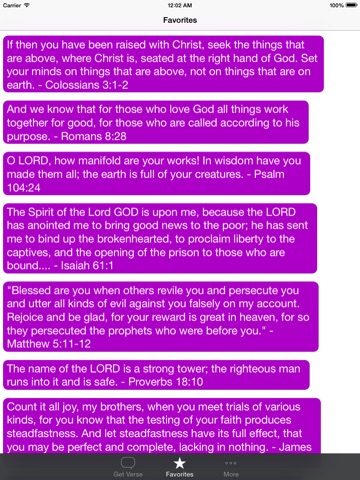 Inspirational Bible Verses screenshot 3
