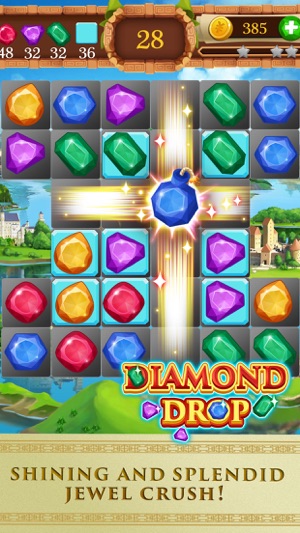 Diamond Drop - Match gems & jewel(圖4)-速報App