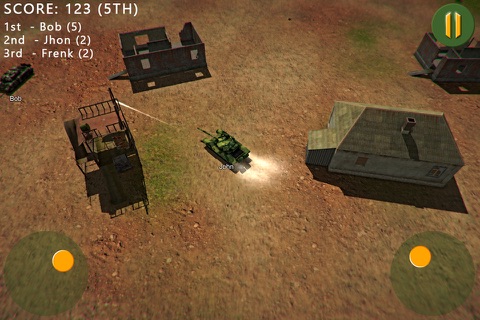 Tanks Online io Blitz War 3D Full screenshot 4
