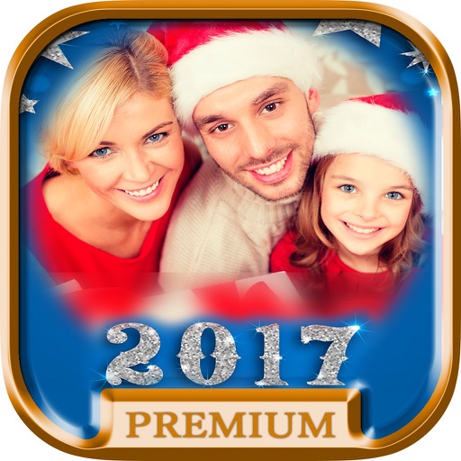 Happy New Year 2017 Multi photo frames album - Pro icon