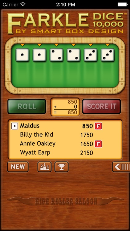 Farkle Dice