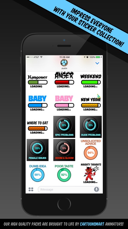 Loading Stickers