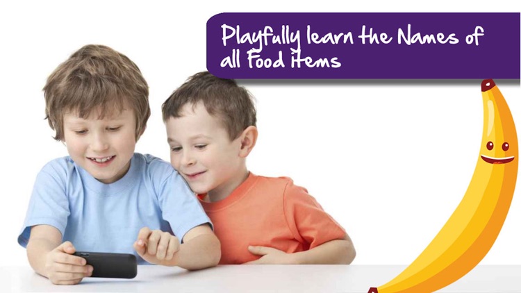 Food Shape Game Puzzle for young kids and toddlers