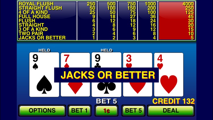 Video Poker + Perfect Play Trainer : Las Vegas ... screenshot-3