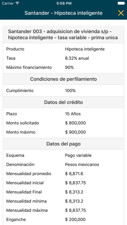 Casas y Terrenos Calculadora Hipotecaria screenshot-4