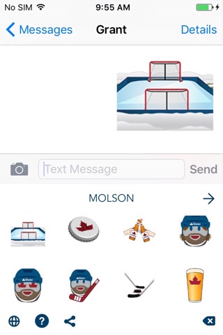 Molson Canadian NHL® Emoji screenshot 4