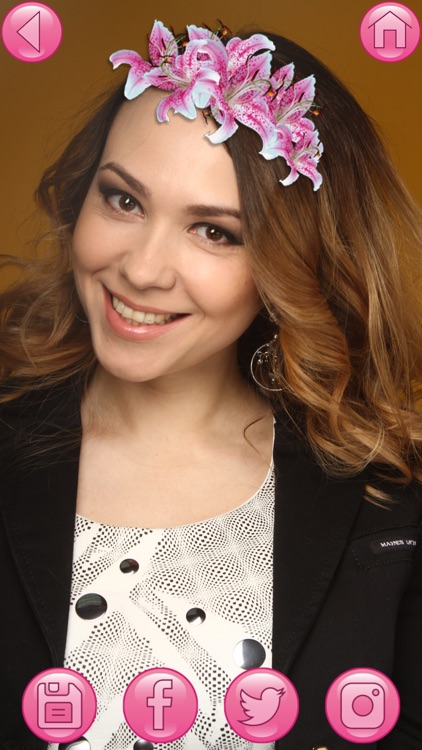 Flower Crown App Bride Fashion Floral Hairstyles screenshot-4