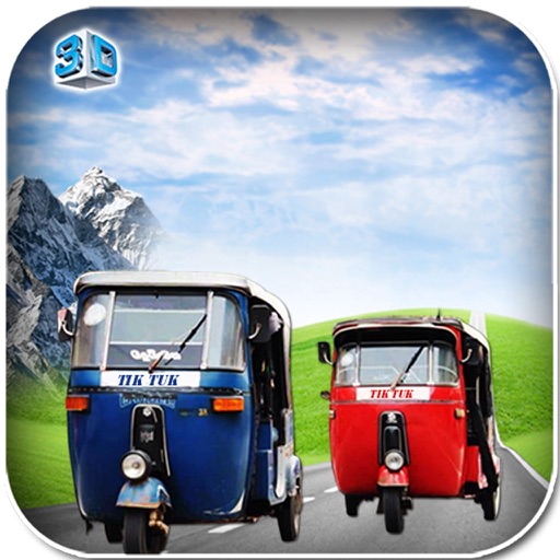 Offroad Asian Tuk Tuk Rickshaw Driver iOS App