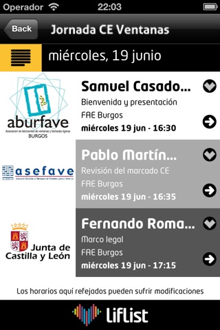 Jornada CE Ventanas screenshot 4