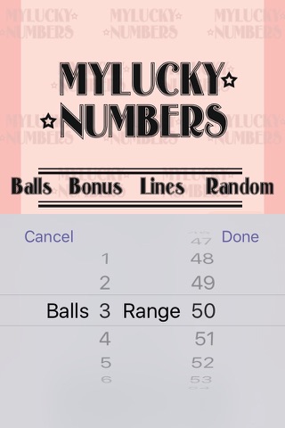 My Lucky Numbers screenshot 3