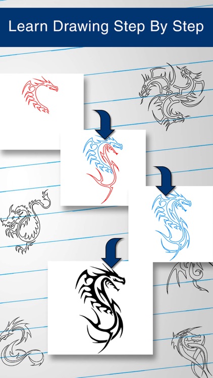 How to Draw Dragons Step by Step screenshot-4