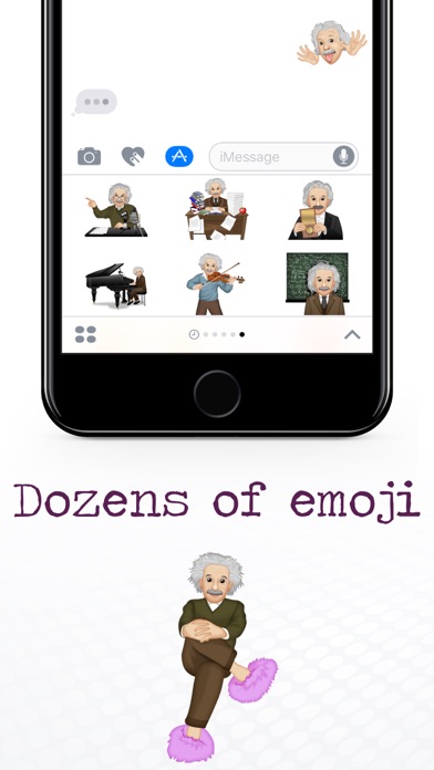How to cancel & delete EinsteinMoji ™ by Albert Einstein from iphone & ipad 3
