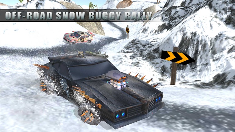 Buggy Death Racing Car Driver: Winter Rally Race screenshot-3