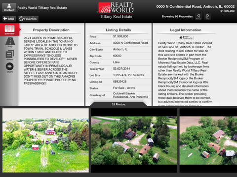 Realty World Tiffany for iPad screenshot 4