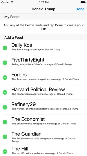 Trump News - The Unofficial News Reader for Donald Trump(圖3)-速報App