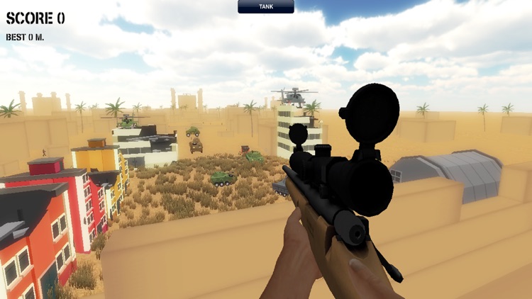 Tank Battle Sniper screenshot-3