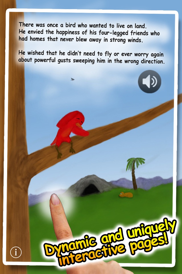 Striding Bird - An inspirational tale for kids screenshot 2