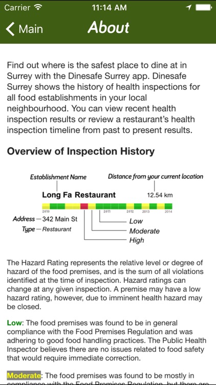 Dinesafe Surrey screenshot-4