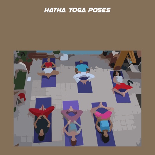 Hatha yoga poses icon