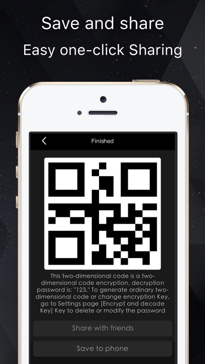 SecureQR-Encrypted qr code reader & Generator