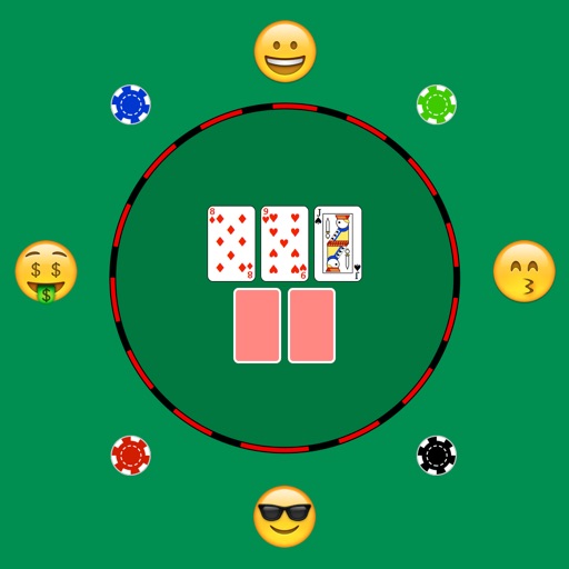 GutShot - iMessage Texas Hold'em Icon