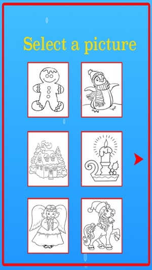 Christmas Color Pages Kids Game(圖3)-速報App