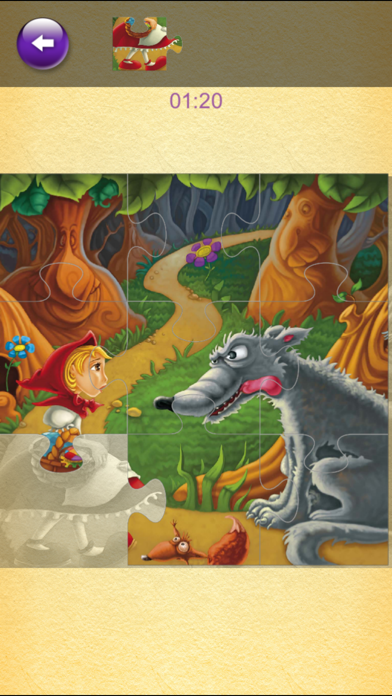 How to cancel & delete Little Red Riding Hood Puzzle Jigsaw from iphone & ipad 2