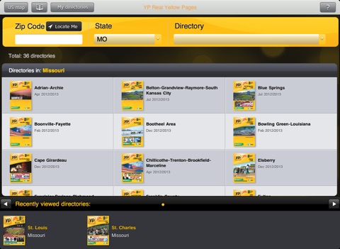 YP Real Yellow Pages App screenshot 2