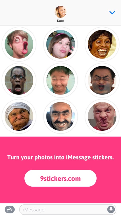Funny Faces Sticker Pack