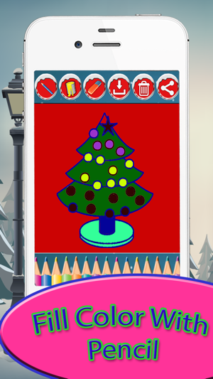 WOW! Christmas Coloring pages for kids & Adult(圖4)-速報App