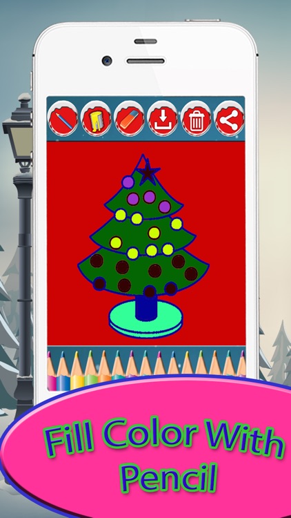 WOW! Christmas Coloring pages for kids & Adult screenshot-3