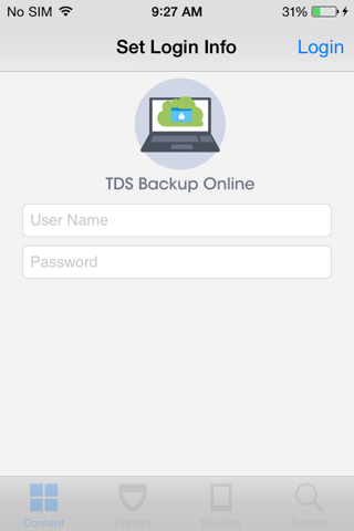 TDS Backup Online screenshot 2